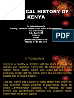 Kenya politics history