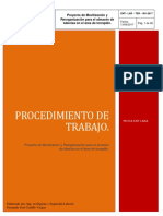 Procedimiento de Trabajo Pdvsa. Movimiento de Tierra