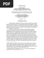 Jonathan Turley's opening statement