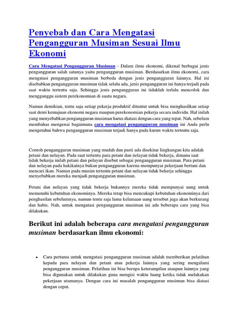 penyebab-dan-cara-mengatasi-pengangguran-musiman-sesuai-ilmu-ekonomi-pdf