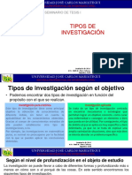 Tipos Investigacion