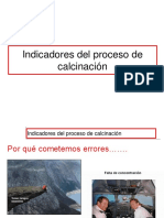 Indicadores Del Proceso de Calcinacion PDF