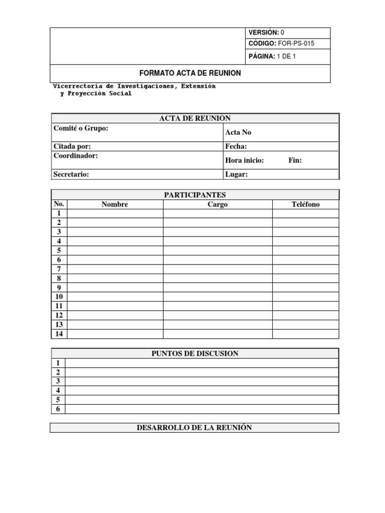 Formato de Actas de Reunion (1)