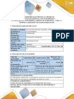 Guía de actividades y rúbrica de evaluación - Fase 4 - Análisis y aplicación de la psicología social (1).docx
