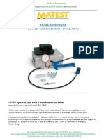 Fiche Technque Essai Arrachement Pull Out c376n - Matest .