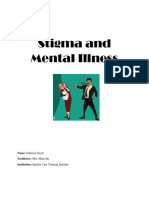 Stigma and Mental Illness
