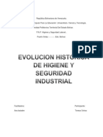 evolucion historia de higiene y seguridad industrial