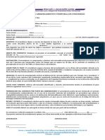 Contrato de Arrendamiento Temporal o Por Dias PDF