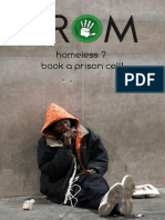 Homeless... Book A Prison Cell