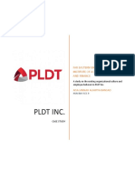 PLDT CASE STUDY: Organizational Culture and Employee Behavior