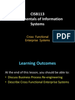 Chapter 5 Cross Functional Enterprise Systems