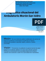 Diagnóstico Situacional Del Consultorio Popular Andrés Bello Diapositiva