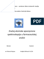 Značaj Atomske Apsorpcione PDF