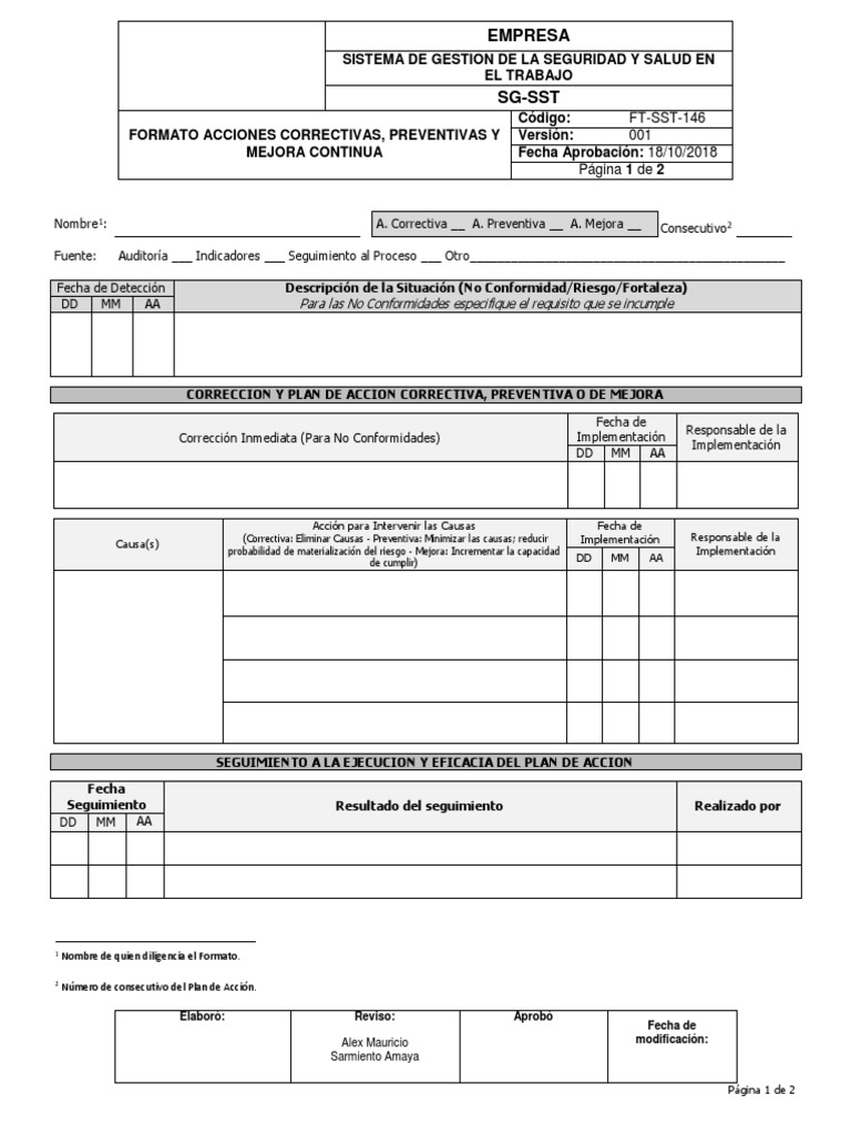 Formato Acpm | PDF | Business | Informática y tecnología de la información