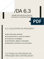 Análise completa do processo de produção