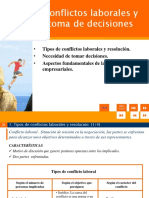 Conflictos Laborales y Toma de Decisiones