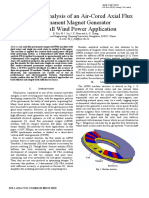 Air-Cored Axial Flux