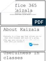 Kaizala Office 365 Presentation