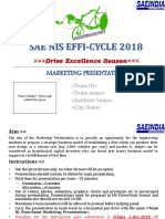 Efficycle 2018-Marketing Presentation Format