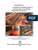 Study Report On Probelms Prospects of Handloom Sector by BIRD Lucknow1