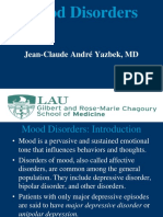 Mood Disorders DR Jean-Claude Yazbek