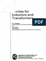 Ferrites For Inductors and Transformers