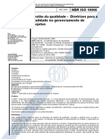 NBR - Iso 10006 - Gestao Da Qualidade - Diretrizes Para A Qualidade No Gerenciamento De Projetos.pdf