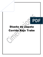 Diseño Zap - Bajo Trabe