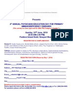 2019 Physicians Education Day-Registration Form