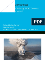 FIDIC and Qatar Law - SCL CPD Event