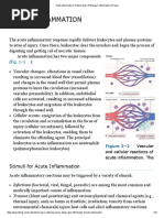 Acute Inflammation Robbins Basic Pathology Inflammation Repair PDF