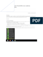 Restablecer Autocad