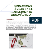 Las Practicas Estándar en El Mantenimiento Aeronáutico