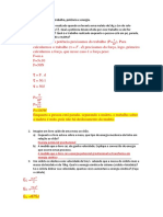 Exercícios sobre trabalho, potência e energia mecânica