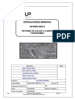 Informe de Salida A Campo Yarabamba