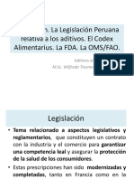 Legislacion Peruana Aditivos SESION 04