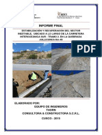 Estudio Geologico - Geotecnico e Hidrologico - Hidrogeologico Del Deslizamiento Del KM 49 PDF
