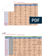 (Ultimo) Calendarización Examenes 2o Parcial Octubre 2019