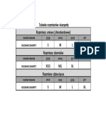 Tabela Rozmiarow Skarpety 2018 PDF