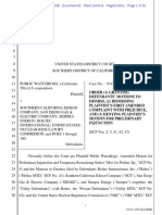 SONGS Lawsuit Doc 60 - 2019-12-03 - Order Granting (1) Defendants' Motions To Dismiss (2) Dismissing 1st Amd Comp With Prejudice and (3) Denying Motion1