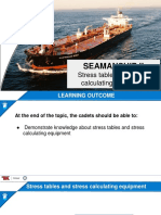 Stress Tables and Stress Calculating Equipment