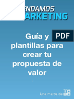 Propuesta de Valor Plantilla MKT