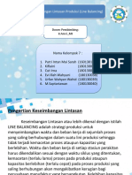 Keseimbangan Lintasan Analisis Pengukuran Kerja