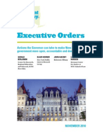 Reinvent Albany Executive Orders
