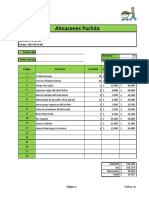 Ejercicio Factura Excel