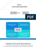 Aik IV - Islam Dan Kesehatan