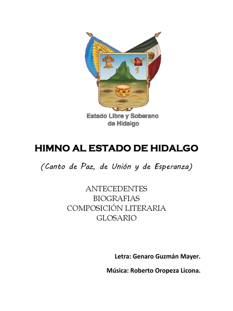 Anexo 3 Antecedentes Himno Al Estado de Hidalgo PDF Ciudad de México Entretenimiento (general)