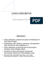 Ulkus Dekubitus (Ng)
