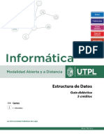 Estructura de Datos - Guía