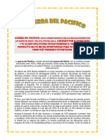 Guerra del Pacífico: causas y antecedentes